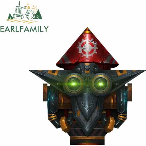 EARLFAMILY 13cm x 12.8cm Funny WOW Car Stickers Vinyl DIY Bumper Windows JDM Laptop for World of Warcraft Graphics Fine Decals