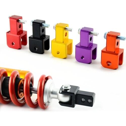 CNC Motorcycle Rear Shock Absorbers Heightening Adapter Hook For Honda Yamaha Kawasaki Suzuki Damper Extending Longer Extend