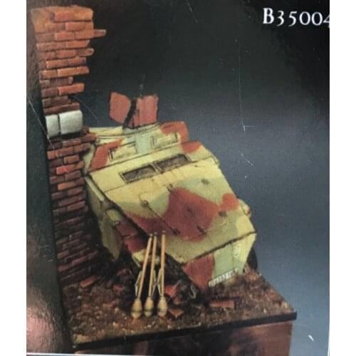 1:35 Scale Miniatures Scene Accessories Battlefield Site Resin Model Kit Figure Free Shipping