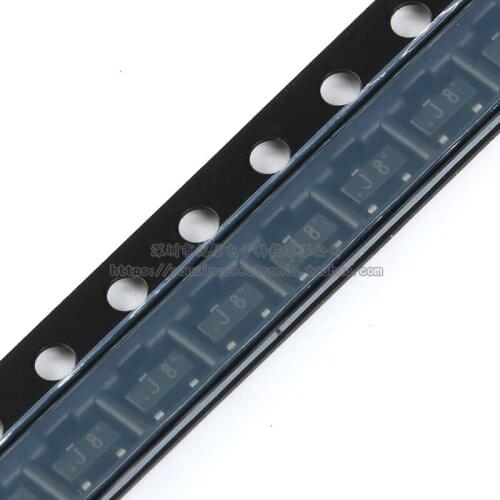 100pcs / 1 lot SMD S9018 J8 50MA Transistor SOT-23