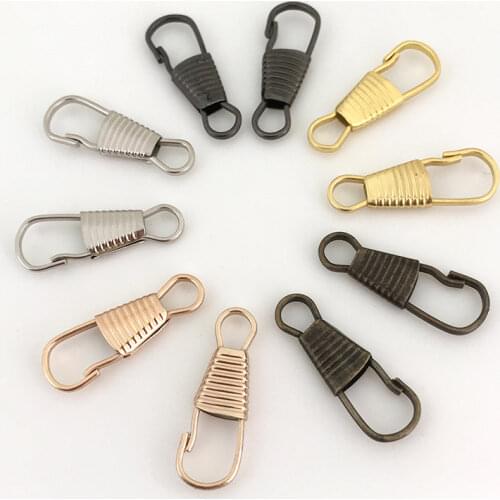 20pcs Luggage Zipper Pullers Clothing Jacket Leather Zipper Pull Tabs Zipper Head Instant Repair DIY Tailor Tools Accessories