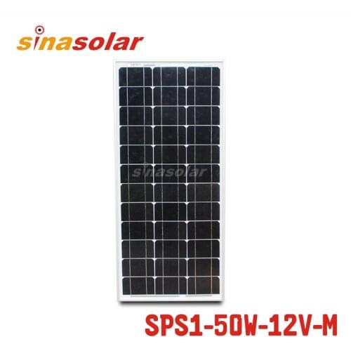 50W 12V Monocrystalline Solar Panel Module