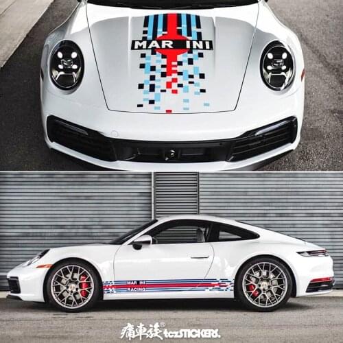 Car stickers FOR Porsche 911 body modification custom fashion sports decals