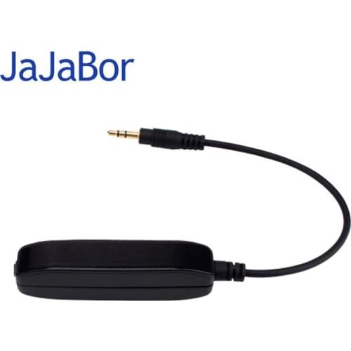 JaJaBor 3.5mm Aux Audio Noise Filter Ground Loop Noise Isolator Eliminate Bluetooth Car Kit For Cellphone Car AUX Speaker