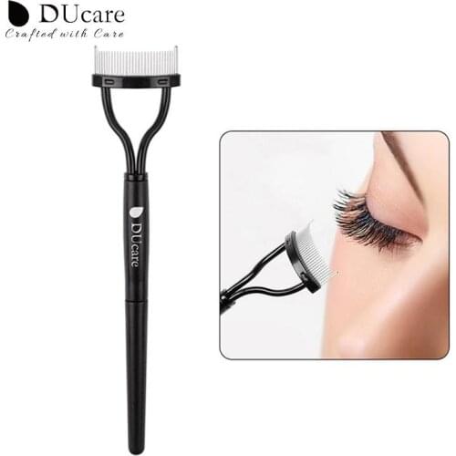 DUcare Makeup Mascara Guide Applicator Eyelash Comb Eyebrow Brush Curler Beauty Essential Cosmetic Tool Eye Makeup Tools