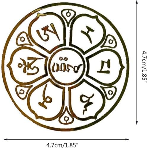 9 Styles Rune Metal Stickers Epoxy Resin Mold Fillings Jewelry Making Material Filler DIY Art Crafts Decor