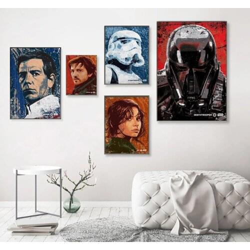 5D DIY Diamond Painting Disney Star Wars Cross Stitch Kits Full Drill Square Embroidery Mosaic Art Rhinestones Home Decor Gift
