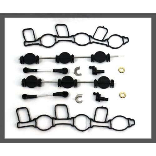 New INTAKE MANIFOLD SWIRL FLAPS fit For Audi A4 A5 A6 A8 Q5 Q7 VW TOUAREG Phaeton 2.7 3.0TDI GASKET KIT 059129711 & 059129712