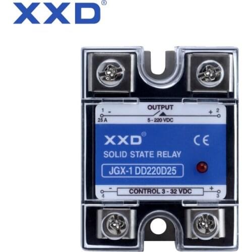 XXD JGX-1 DD220D25 Single-phase DC control DC Solid state relay SSR-25DD