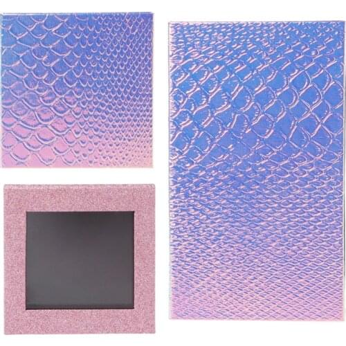 Fish Scale Empty Magnetic Makeup Palette DIY Eyeshadow Concealer Case Holder