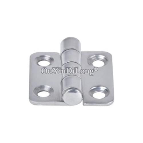 High Quality 10PCS/LOT 304 Stainless Steel Hinges Disc Hinges Fixed Type 37mm/50mm