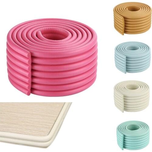 2M Baby Safety Table Desk Edge Guard Home Cushion Protector Safe Protection Children Bar Thicken Bumper Strip With Sticky Tape