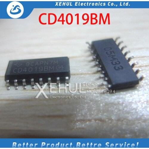 10PCS /25PCS CD4019BM New original imported genuine SMD SOP-16 IC chip