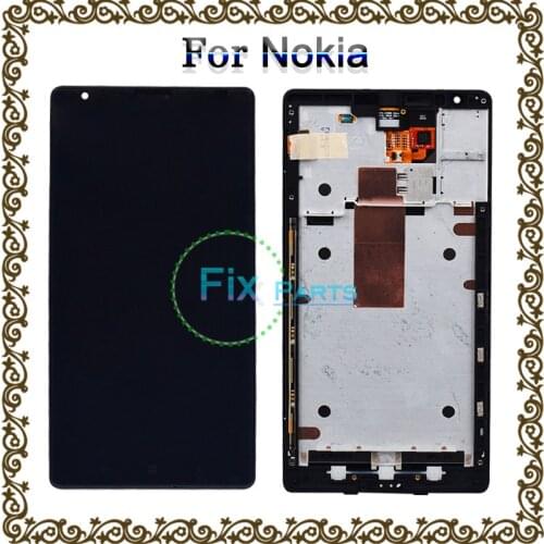 100% Tested Working For Microsoft Nokia 1520 lcd display good working smart phone screen pacnel with frame or not 6.0inch 1520
