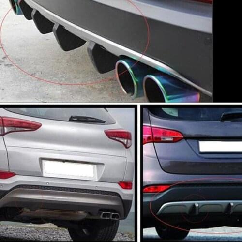 2020 universal car rear spoiler diffuser for Hyundai ix35 iX45 iX25 i20 i30 Sonata,Verna,Solaris,Elantra,Accent,Veracruz,Mistra