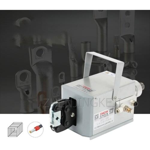 220V Pneumatic Terminal Crimping Machine Small Portable Adopts Foot Switch Control Stable Efficient Terminal Crimping Machinery