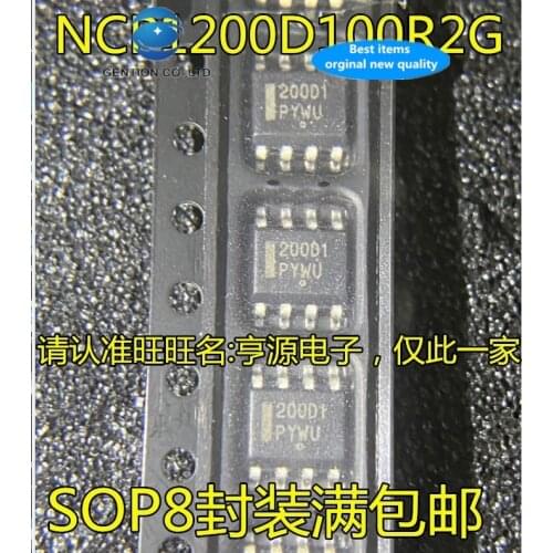 30 PCS 100% new and orginal real stock 200 d1 NCP1200D100R2G NCP1200D1 8 feet SOP8 power chips