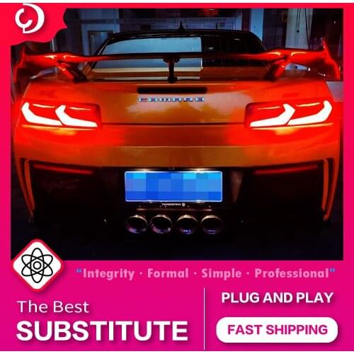 AKD Car Styling Headlights for Chevrolet camaro 3.6L RS 2014 2015 LED Headlight DRL Head Lamp Projector Automotive Accessories