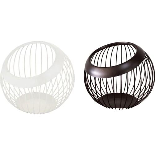 Fruit Bowl Iron Wire Fruit Baskets for Countertop, Metal Fruit Holder Basket Coffee