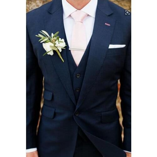 Wedding/party black men suits /party dress/Lounge suit & Wedding Tuxedos / wedding suits(Jacket+Pants+Vest+Tie+Handkerchief)