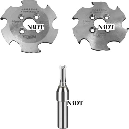 Woodworking 3 6 Tooth Carbide T-Groove Cutter CNC Bit