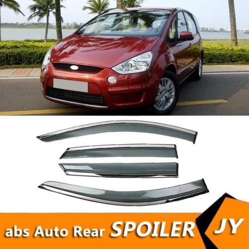 For FORD S-MAX 2007-2008 Window Visor Vent Shades Sun Rain Deflector Guard For FORD S-MAX Auto Accessories 4PCS/SET