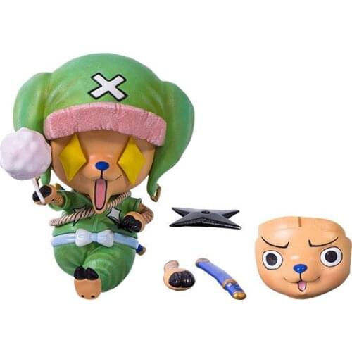 9cm One Piece Tony Tony Chopper cos Ninja Action figure toys doll Christmas gift with box