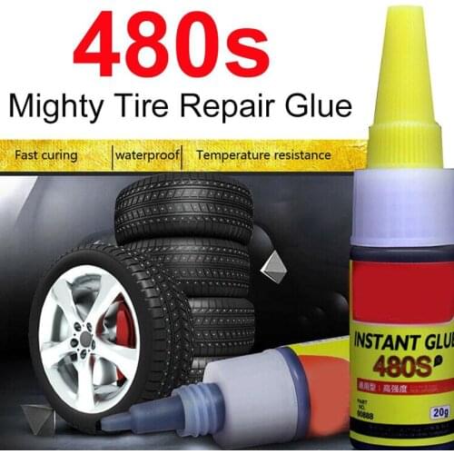 Instant Tire Repair Glue Tire Inner Tube Repair Sealant Bike Car Truck Repair Patch Cold Glue Fast Glue Super Caulk Repair Glue