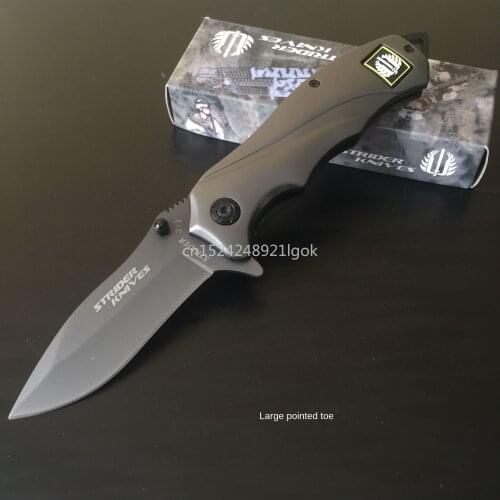 OutdoorMultifunctional Folding Knife High Hardness Portable Self-defense Wilderness Survival Sharp Saber Field Knife Fruit Knife