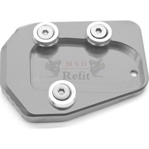 Motorcycle Kickstand Foot Side Stand Extension Pad Support Plate For Yamaha MT-09 MT09 MT 09 FZ-09 2013 2014 2015 2016