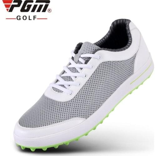 Men Golf Sports Shoes Super Light And Breathable Sneakers Anti Slip Net Cloth Shoes Outdoor Trainers Size Us 6.5~10 AA51022