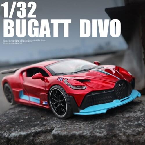 New 1:32 Bugatti Veyron Divo Alloy Car Model Diecasts & Toy Vehicles Kid Toys For Children Gifts Boy Toy Free Shipping