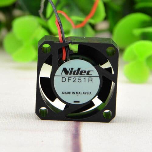 New original 2.5 cm 2510 DC12v 12LC-12 DF251R mini hard drive small fan 2 lines