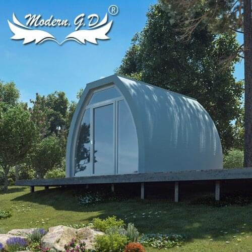 Characteristic fishing house module integrated house