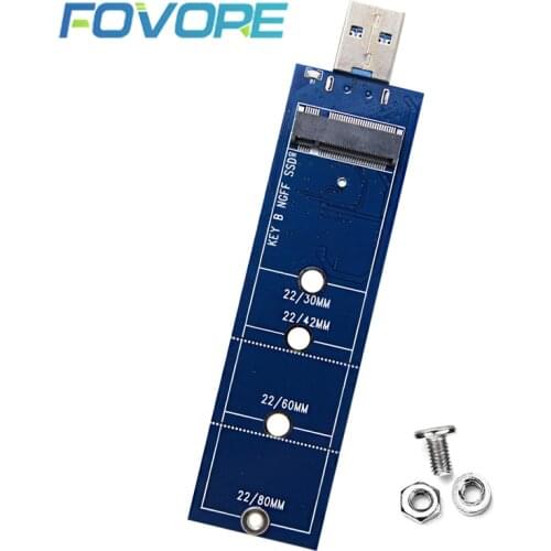 M2 USB adapter M.2 NGFF B Key to USB 3 3.0 converter M2 USB3 USB3.0 converter for 2230 2242 2260 2280