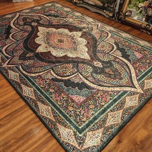 Persian Carpets for Home Living Room Vintage American Carpet Printed Turkey Big Rug High Quality Area Large Rugs for Bedroom
