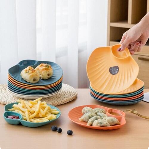 Plastic Cute Anti-abrasion Snack Plate Special Spit Bone Dish Smooth for Gifts