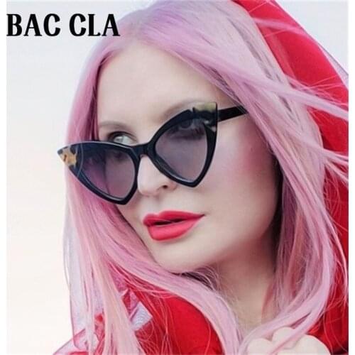 2020 New Brand Sunglasses Women Luxury Designer T Fashion Black Cat Eye Oversized Sunglasses Female Gradient Sun Glasses Oculos
