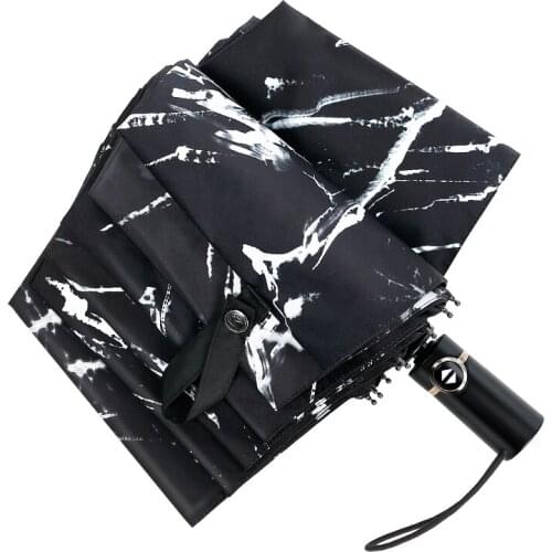 UV Protection Sun Umbrella Rain Men Black Windproof Simple Portable Umbrella Large Rain Umbrellas Luxury Strong Rain Gear A6A