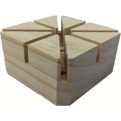 Free Shipping 1pc Wooden Watch Bracelet Holder for Band Link Remover