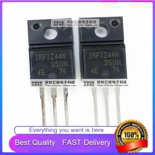 10Pcs/Lot New Original IRFIZ44N STRAIGHT PLUG TO220F 50V50A Good Quality