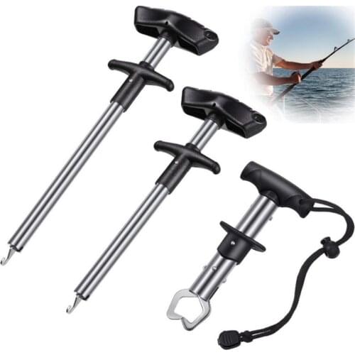 2pcs/set Fishing Tool Set Fish Hook Remover T-shaped Hook Puller Lightweight Fish Hook Separator Fishing Accessories Tools Hot