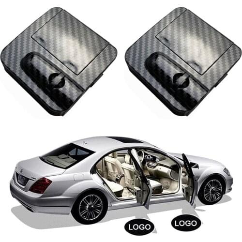 2PCS Universal LED Car Door Welcome Laser Projector Logo Ghost Shadow Night Light Car Accessories Kits No Magnet for BMW