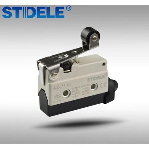 5pcs/lot high quality Mini Micro Limit Switch Roller Lever Arm Momentary Jog switch 10A AZ-7141