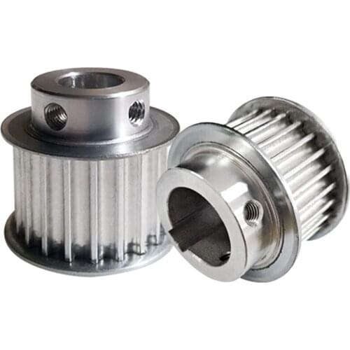 5M-36T 36 Teeth BF Type Boss Synchronous Wheel With Keyway For Belt Width 15mm/20mm-2pcs