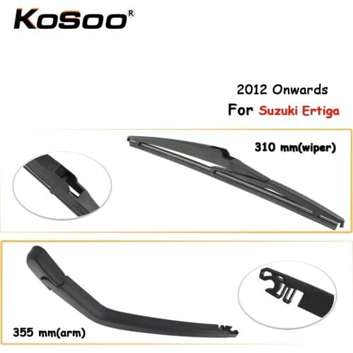 KOSOO Auto Rear Car Wiper Blade For Suzuki Ertiga ,310mm 2012 Onwards Rear Window Windshield Wiper Blades Arm,Car Accessories