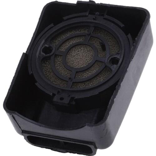 Black Plastic Motorcycle Air Cleaner Filter Box Replacement for 47cc 49cc Mini Dirt Bike Quad ATV