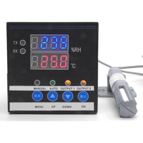 Active Dry contact output Humidity sensor incubator digital temperature and humidity controller for Four patterns