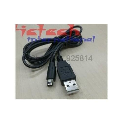 By dhl or ems 500pcs Charge USB Power Cable Cord Charger for Nintendo for 3DS for DSi for NDSI XL
