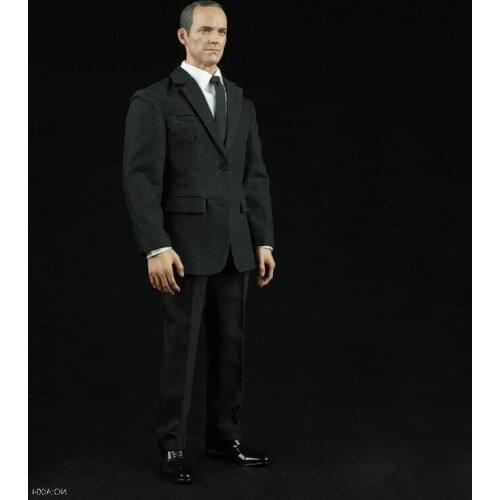 1/6 AFS A004W White Shirt Shoes black Suit Fit 12" Male HT Figure Body Toys